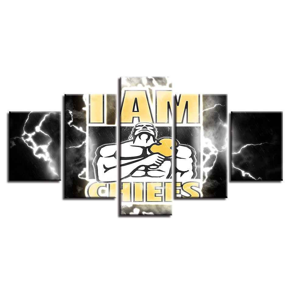 The Bold Chiefs 5 Piece - Canvas Wall Art Painting | Bowlift