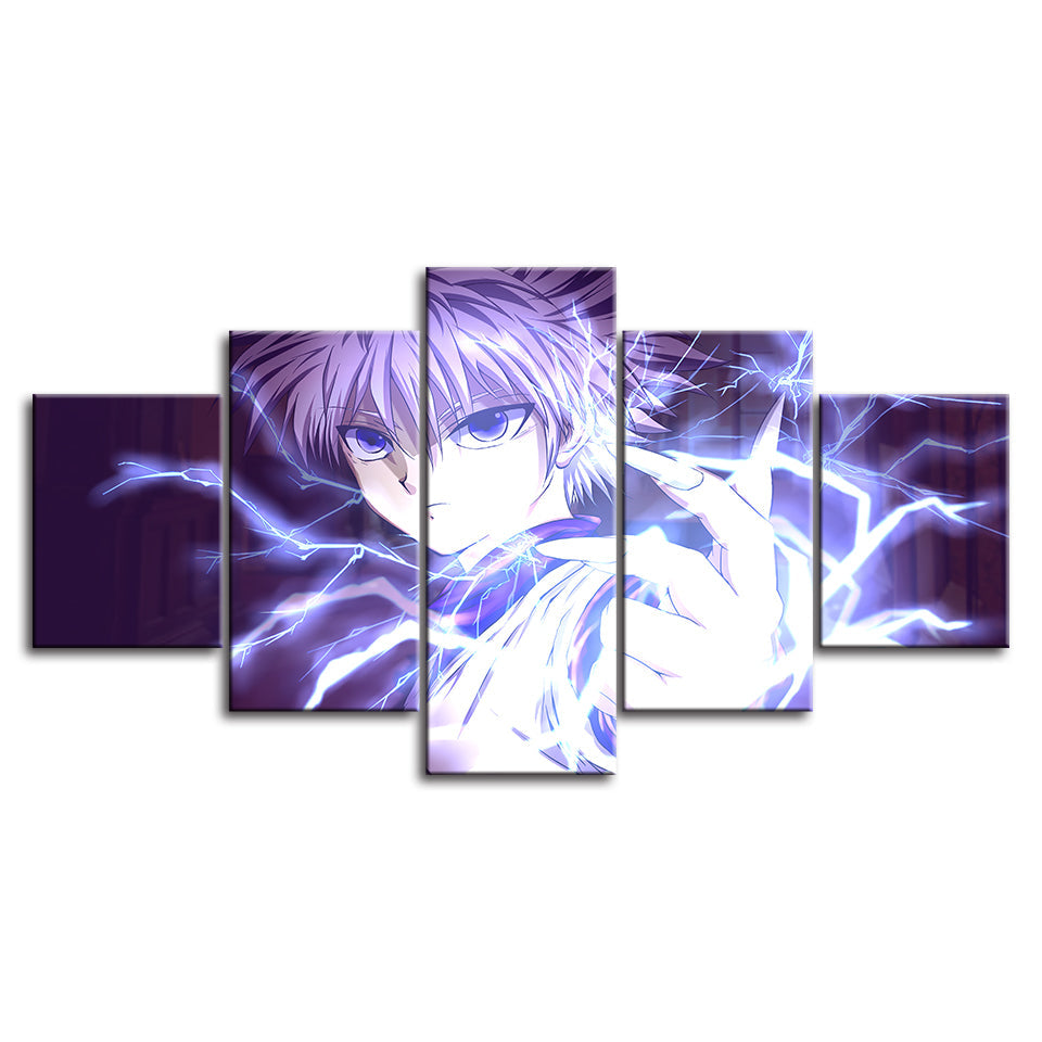 Anime Lighting Boy - Canvas Wall Art Painting | Bowlift