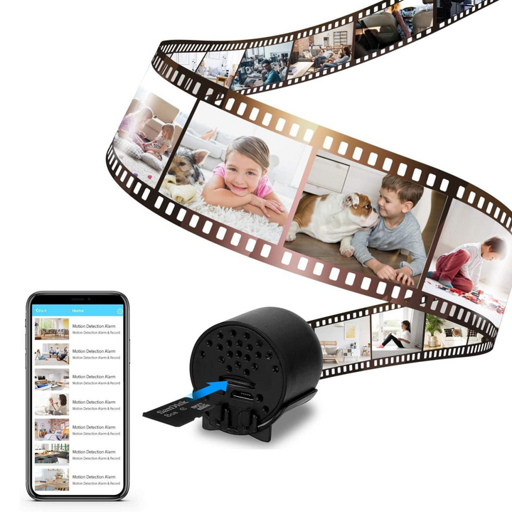 BowLift | Wireless Mini-Wifi Indoor Home Security Camera