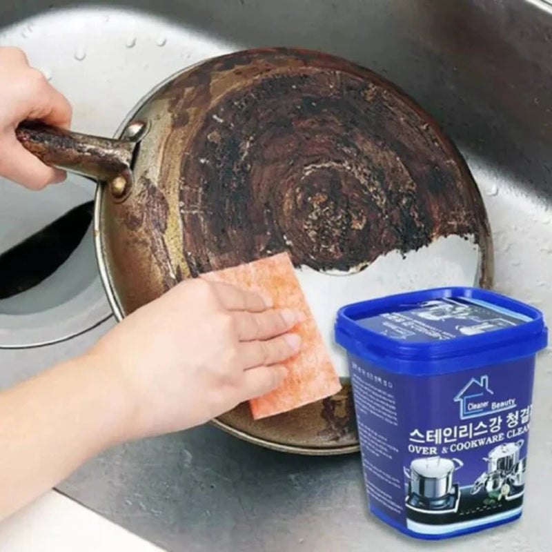 Universal cleaning paste for kitchen utensils, washing appliances and household appliances Bowlift