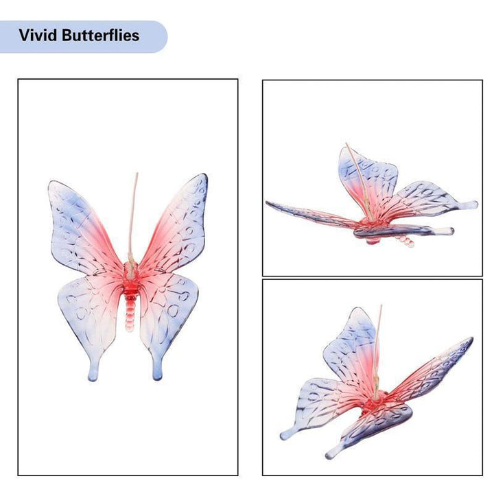 BowLift | Solar-powered butterfly lights