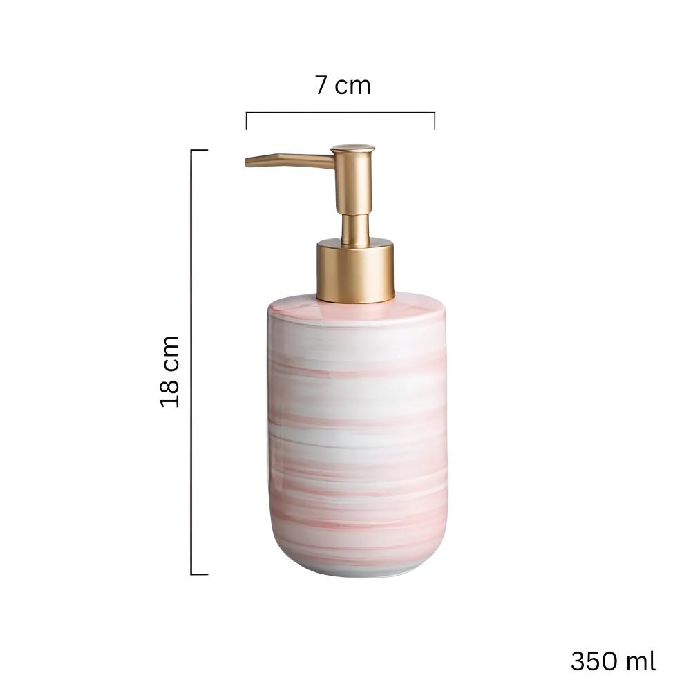 BowLift | Marble Ceramic Soap Dispenser