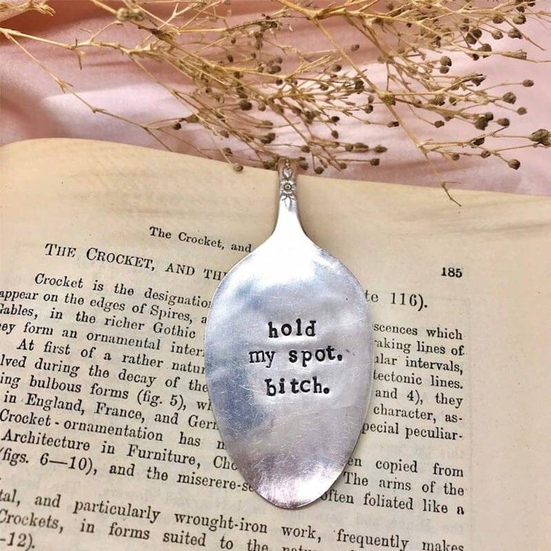 BowLift | Funny Spoon Bookmark - perfect gift for a bookworm