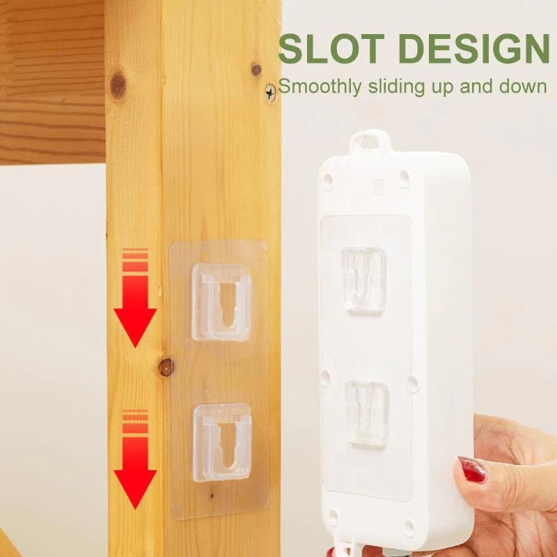 BowLift | Double-Sided Adhesive Wall Hooks-Reusable