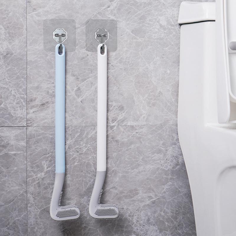 Long Handle Flexible Silicone Golf Toilet Brush | Bowlift