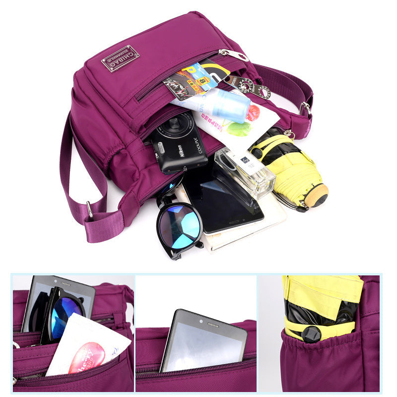 BowLift | Women’s Multi-layer Nylon Crossbody Bag