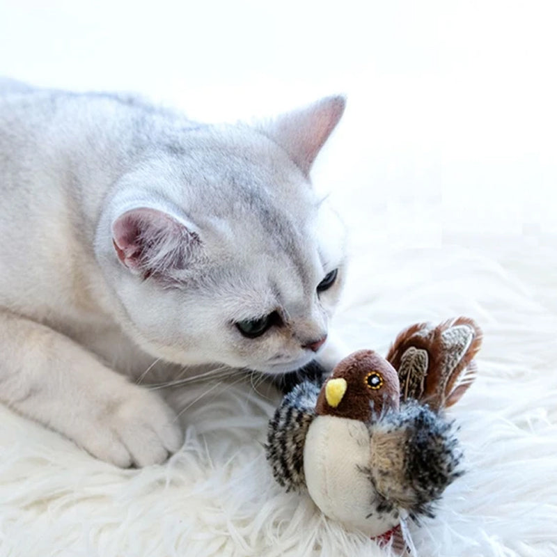 BowLift | Interactive chirping cat toy