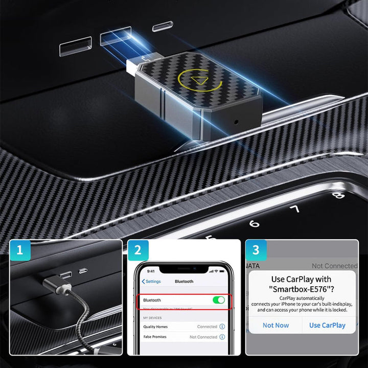 BowLift | Mini Wireless CarPlay Adapter