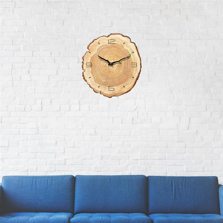BowLift | Wood Annual Rings Wall Clock