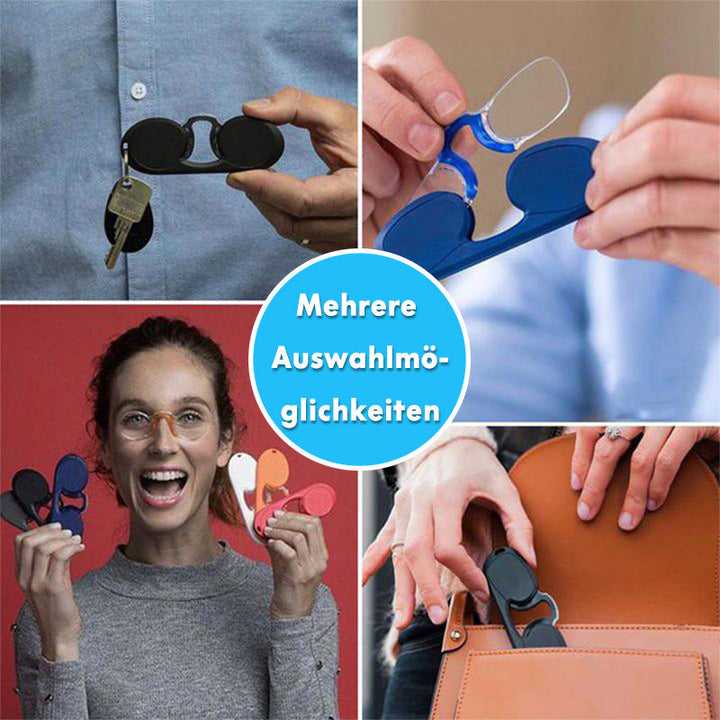 BowLift | Portable Mini Clip Reading Glasses