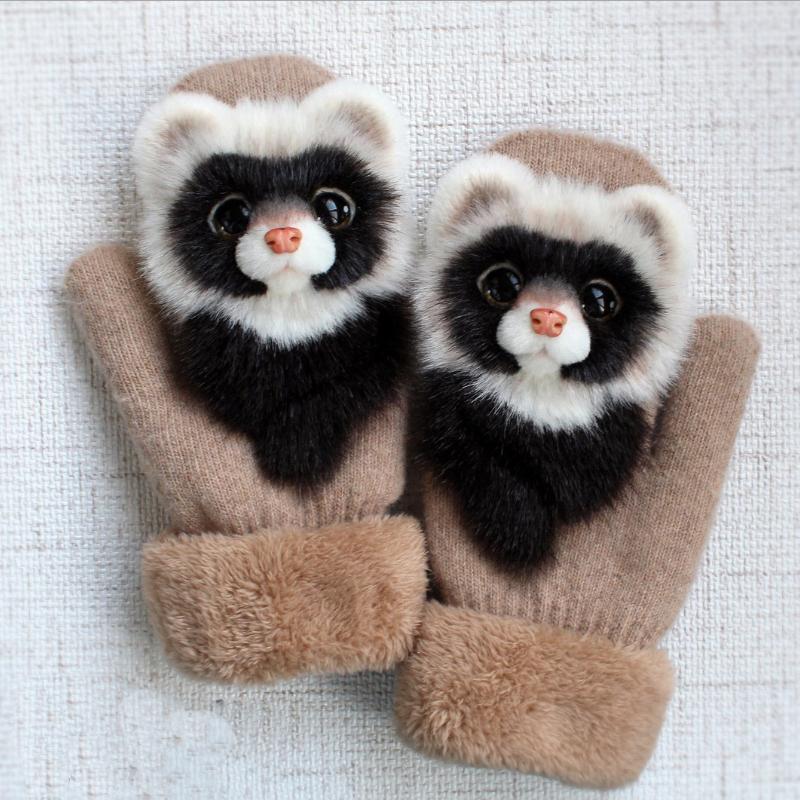 BowLift | Cute Winter Animal Gloves