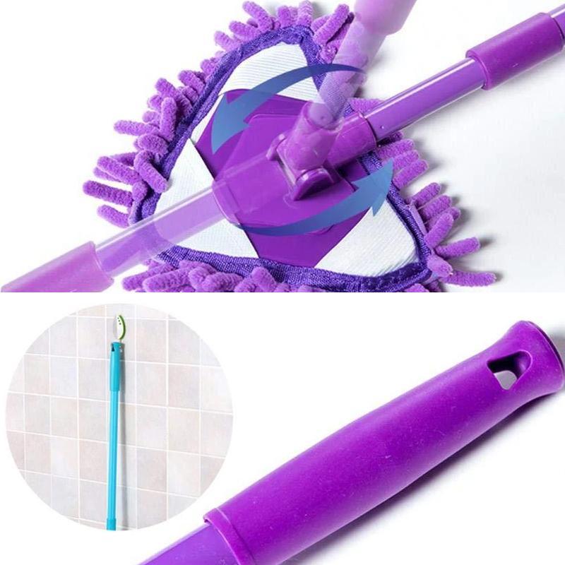 Triangular adjustable rotating mop | Bowlift