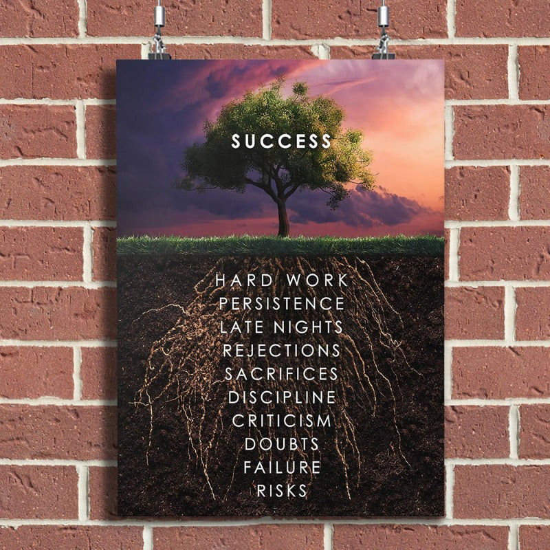 Success - Canvas Wall Art Painting | Bowlift