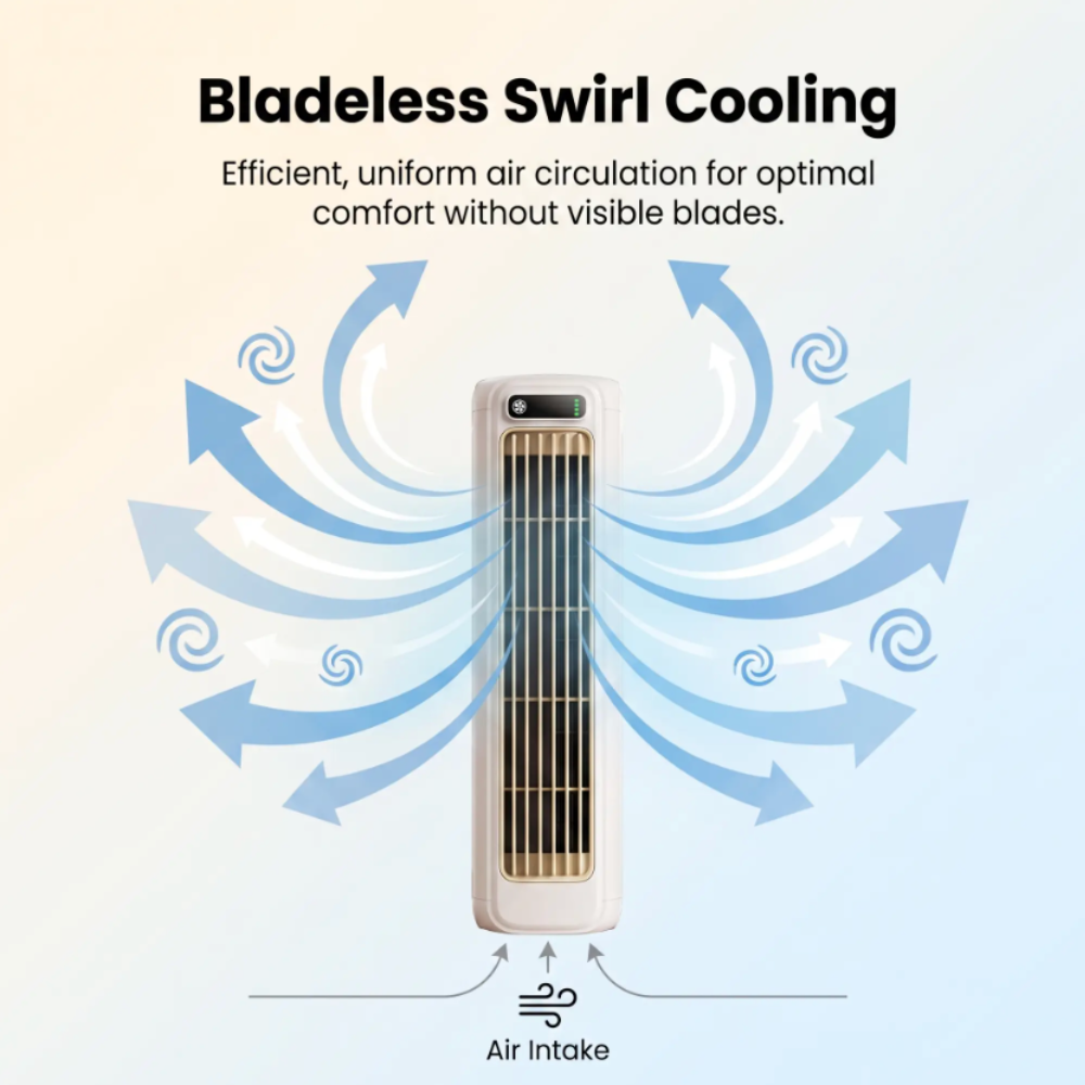 BowLift | Wall-mounted cooling fan for kitchen use
