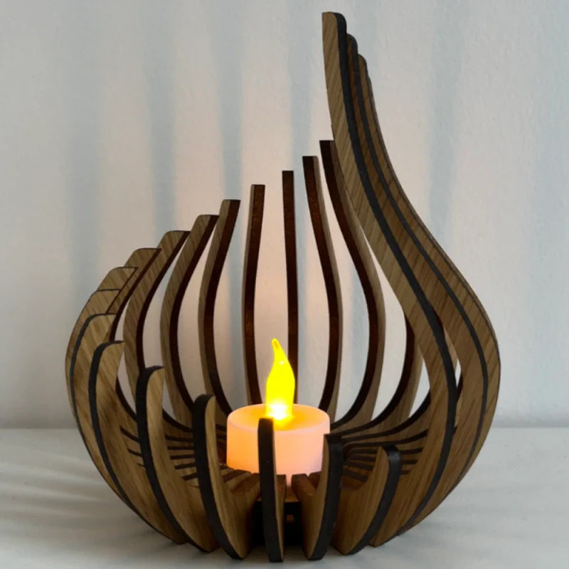 BowLift | GlimmerDrop Candle Holder
