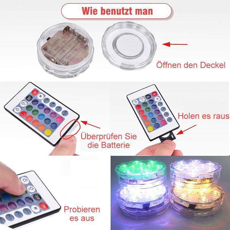 BowLift | LED submersible light with remote control for the pool