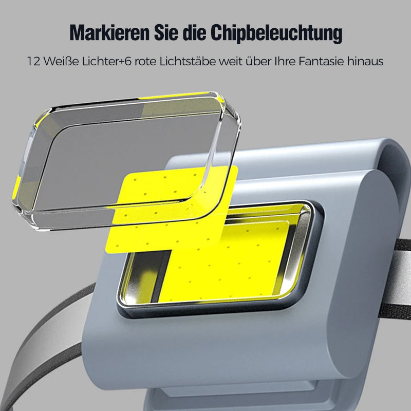 BowLift | Multifunctional running light with magnetic charging
