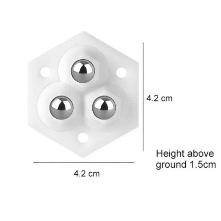 BowLift | 4+4 | 360° Redatable 3-Ball Wheels