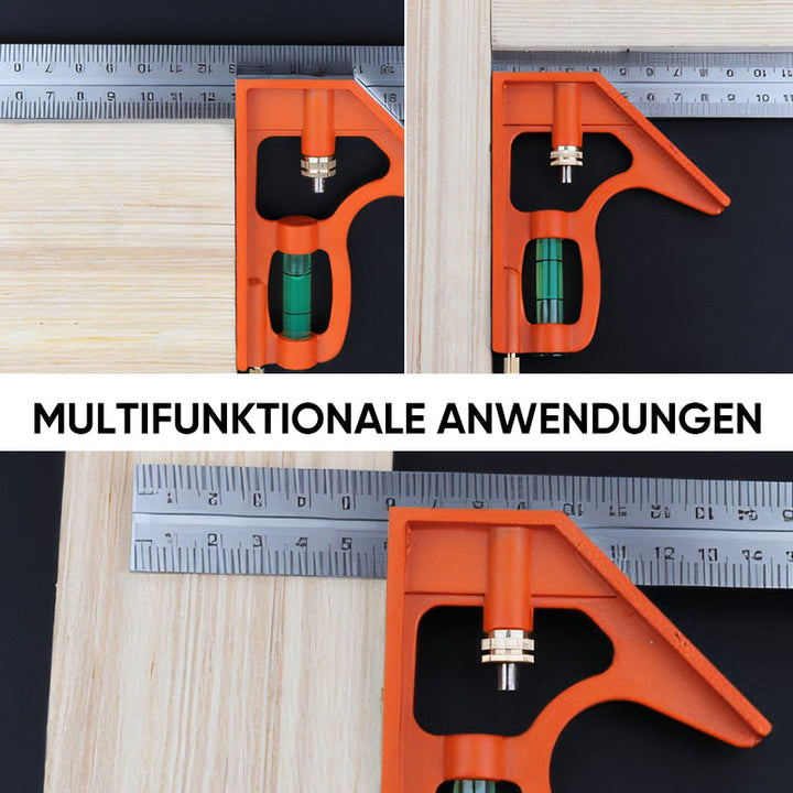 Multifunctional 90-degree and 45-degree angle ruler | Bowlift