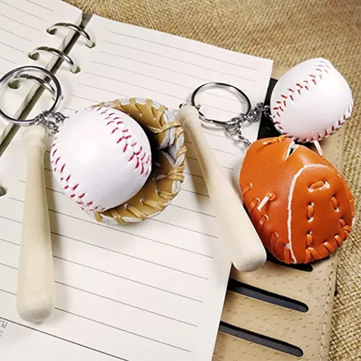 Creative Baseball Keychain Bowlift