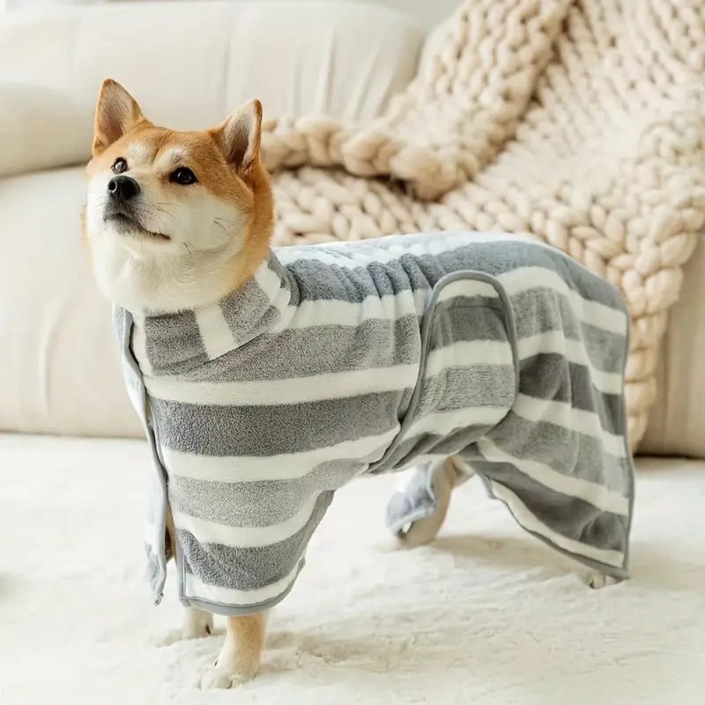 BowLift | Gentle Touch Dog Drying Towel Robe