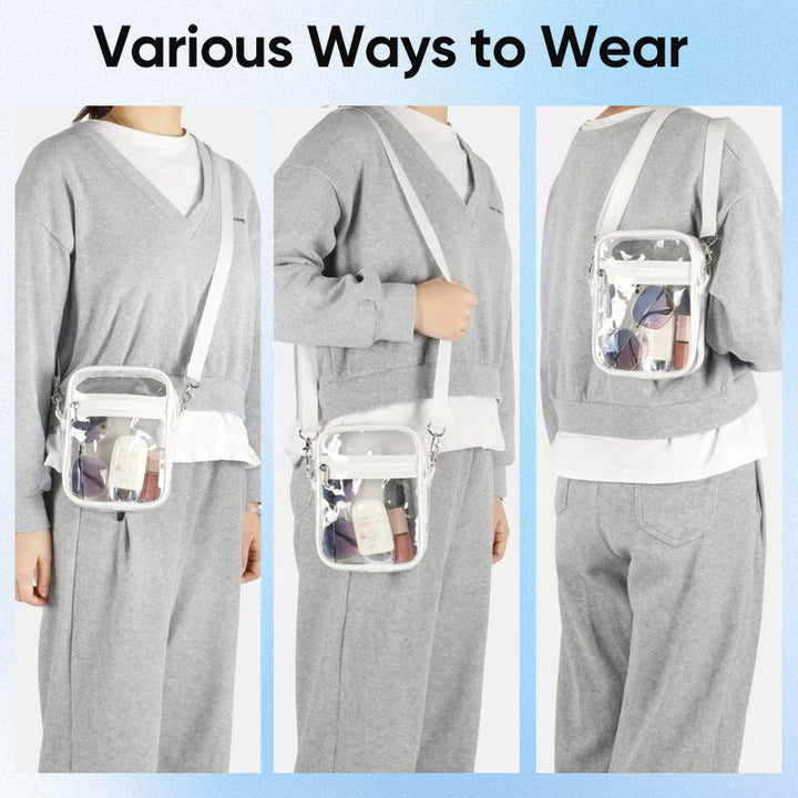BowLift | PVC Transparent Crossbody Bag