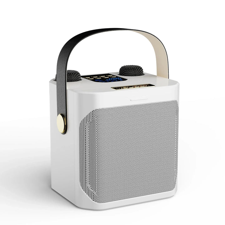 BowLift | Karaoke Bluetooth Speaker | 360° Surround Sound, Dual Microphones & Portable for Parties and Outdoor Gatherings