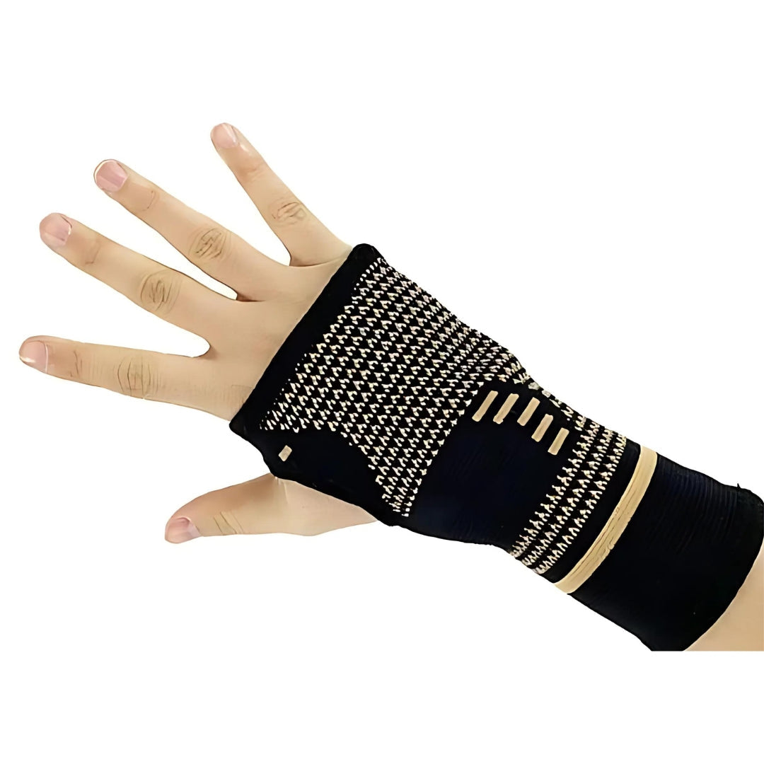 FlexiSupport Wrist Brace | Daily Support and Pain Relief - Breathable, Ideal for Injuries, Chronic Pain - Post-Surgery Recovery Bowlift