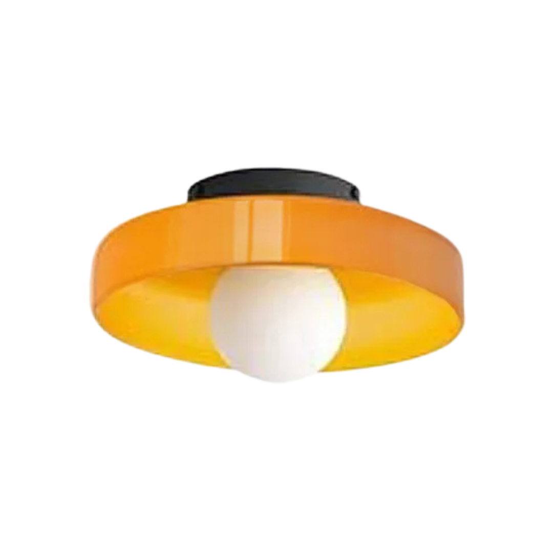 Round Ceiling Lamp with Stylish Functionality - LumiSphere | Bowlift