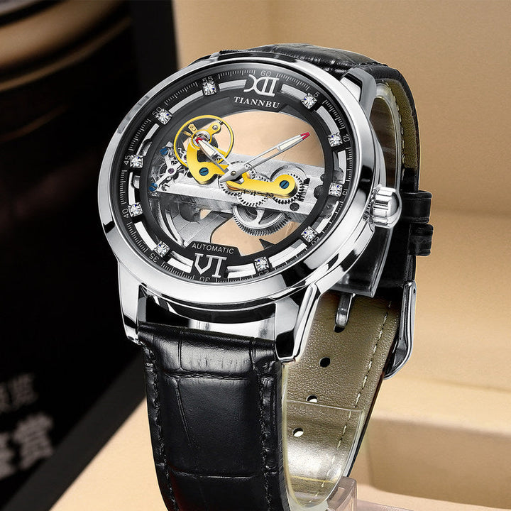BowLift | Skeleton Tourbillon Ultra Thin Automatic Mechanical Watch