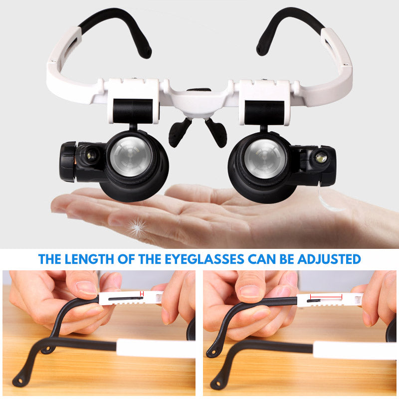 BowLift | LED Glasses Magnifier