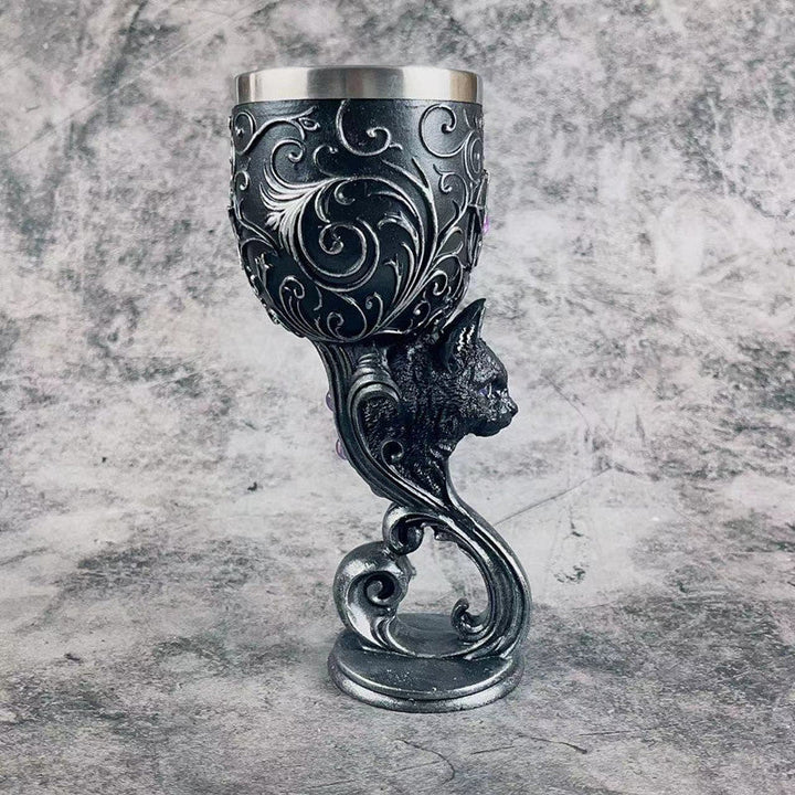 BowLift | 3D carved vintage Champagne Glass