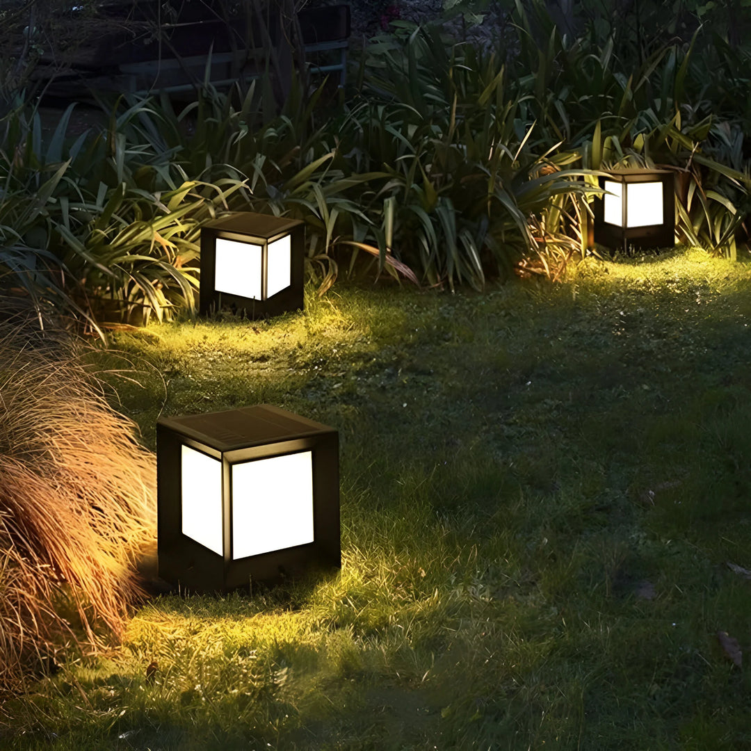 TerraGlow – Solar Patio & Garden Light
