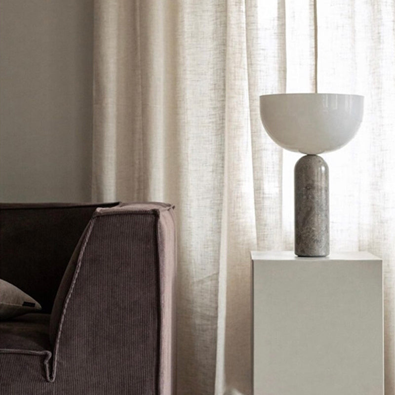 BowLift | MarbleLuxe Lamp - Luxurious Marble Table Lamp with Golden Accents