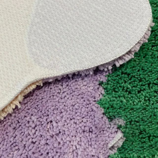 BowLift | Abstract Color Block Rug made of Cotton-Polyester