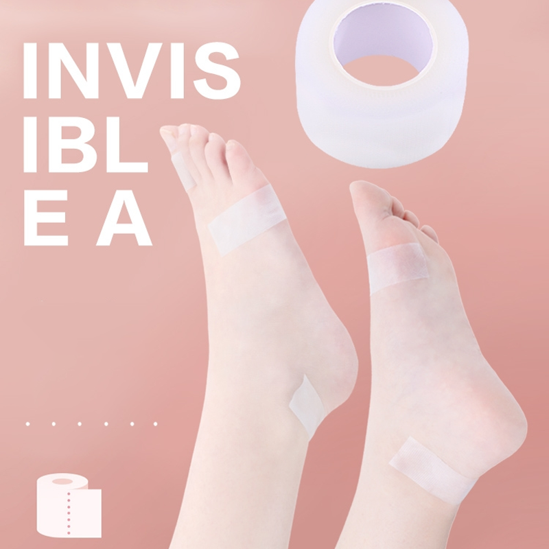 BowLift | Invisible breathable protective heel pads, 1 roll, 5M