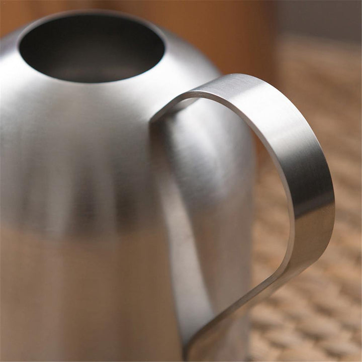 BowLift | AquaGrace Stainless Steel Watering Can with Flexible Neck | Modern Design | Perfect Watering | Rustproof