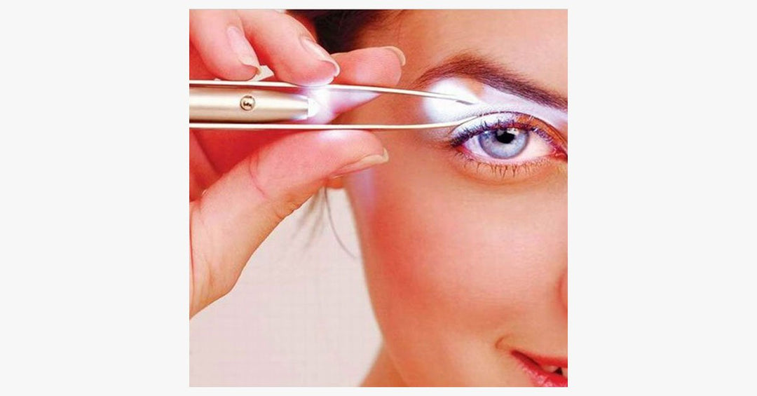BowLift | Tweezers for eyebrow hairs with LED light – Care made easier