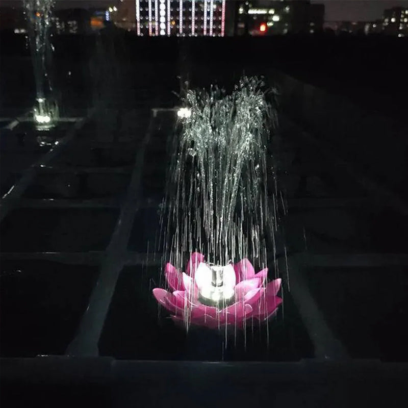 BowLift | Lotus Shaped Solar Fountain Pond Decorative