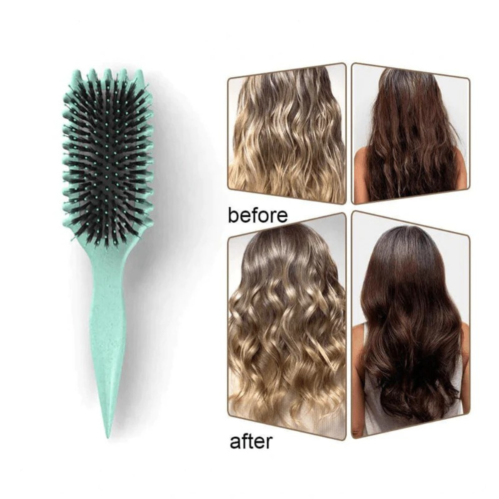 BowLift | Styling Brush Curl Defining Detangling Hair Brush
