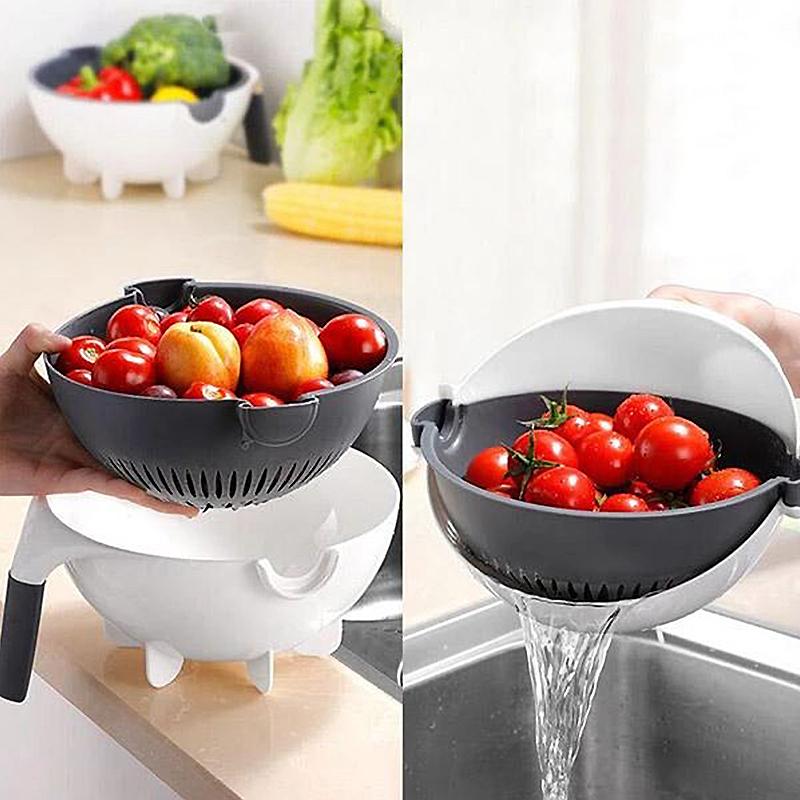 Practical Rotating Vegetable Cutter | Bowlift