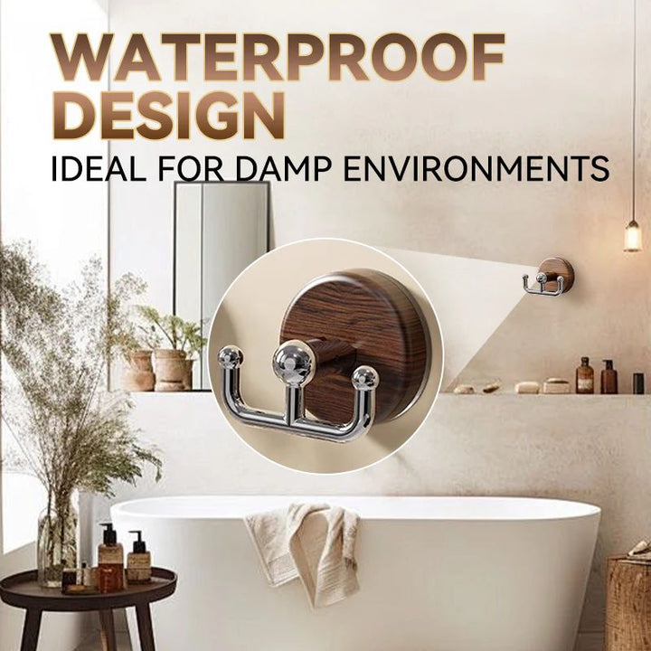 BowLift | Multifunctional wood grain suction cup hook