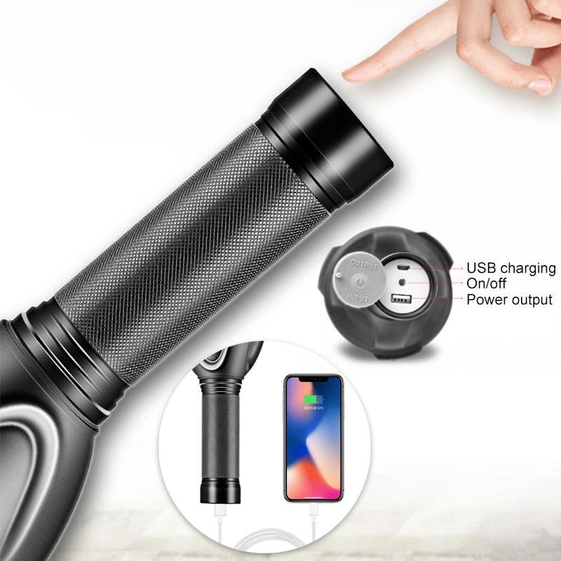 BowLift | High-Power Waterproof LED Flashlight | 30,000–50,000 Lumens Rechargeable Torch