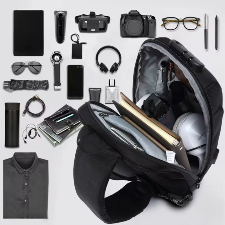 BowLift | Anti-Theft Crossbody Bag with USB Charging – Secure, Stylish, and Functional