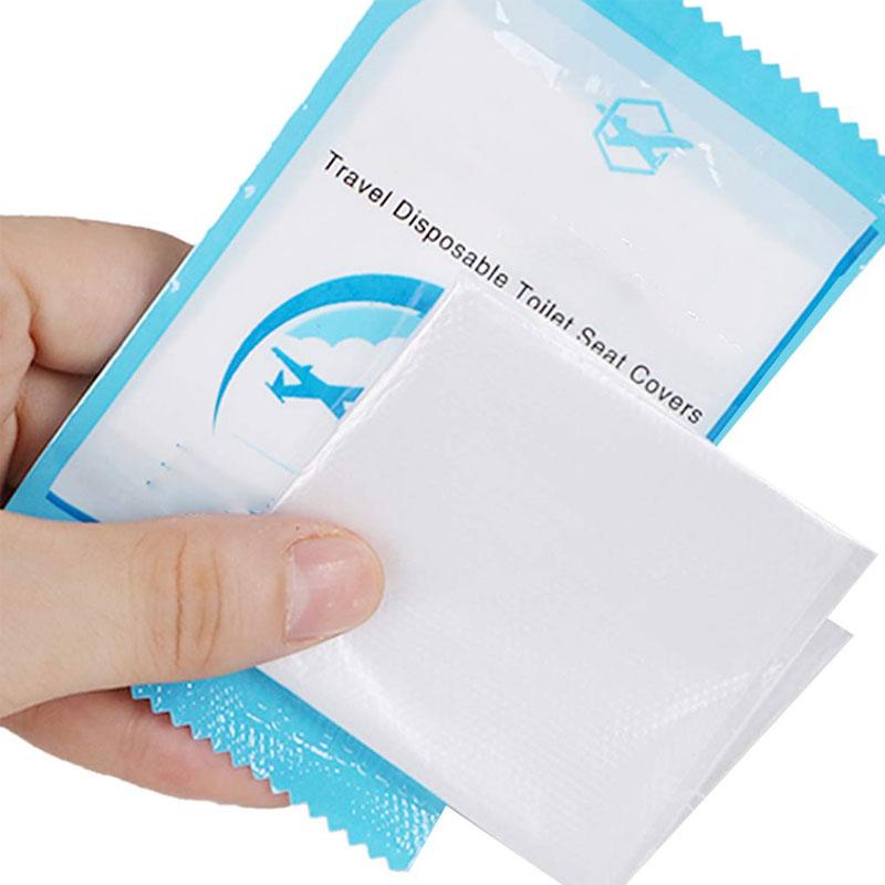 50 PCS Transparent Disposable Toilet Pads | Bowlift