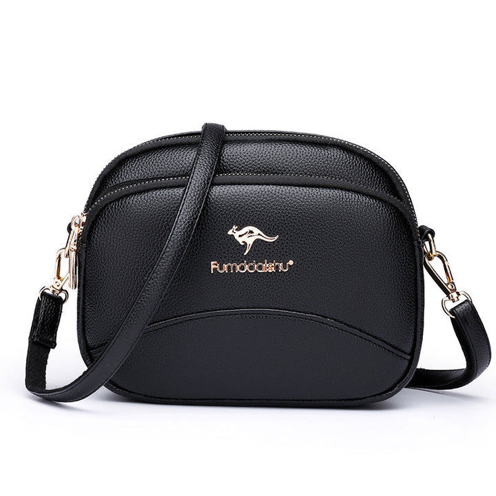 BowLift | Soft Leather Multi-Pocket Shoulder Bag