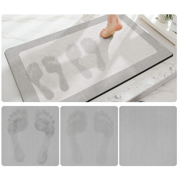 Non-Slip Minimalism Bathroom Floor Mat - Super Absorbent, Easy to Clean | Bowlift