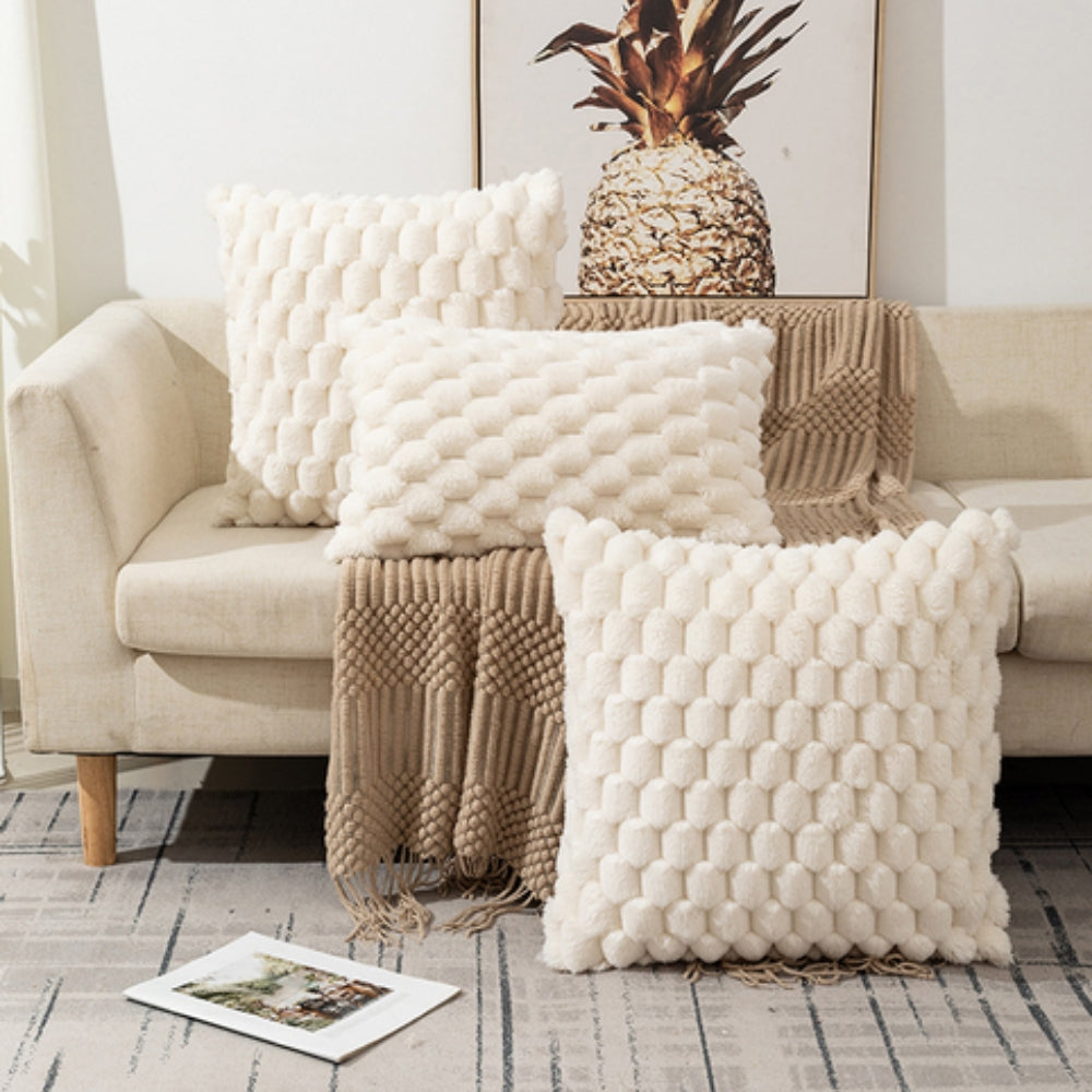 BowLift | VelvetSoft Cushion Cover – UltraSoft Plush Cover for Sofa or Bed