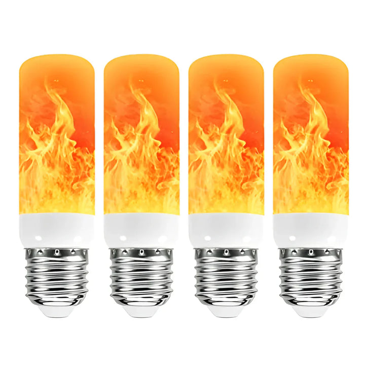 BowLift | Flame effect lamp – 9W LED lamp with realistic flame light