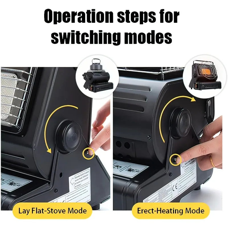 BowLift | Warm Camping Dual-Function Heater Stove